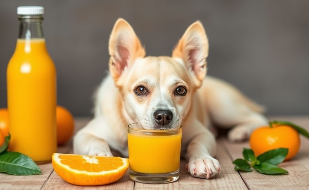 Healthier options than orange juice for dogs