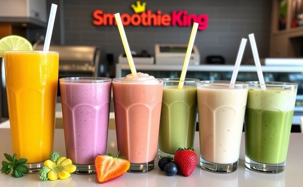 Healthiest smoothie choices at Smoothie King