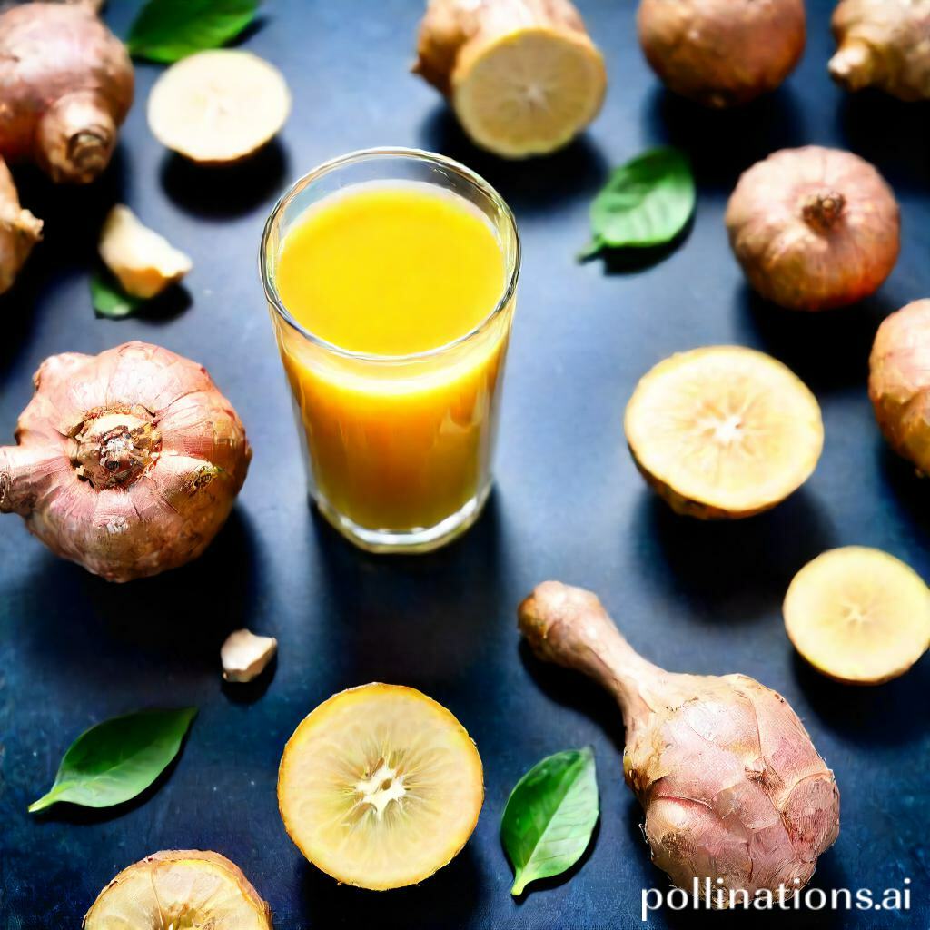 Ginger Juice: A Natural Remedy for Digestion, Nausea, Inflammation, Immunity, and Circulation