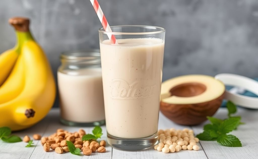 Healthy protein shake for weight loss success