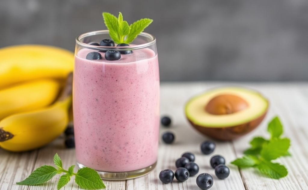 Healthy smoothie recipe for upset stomach relief