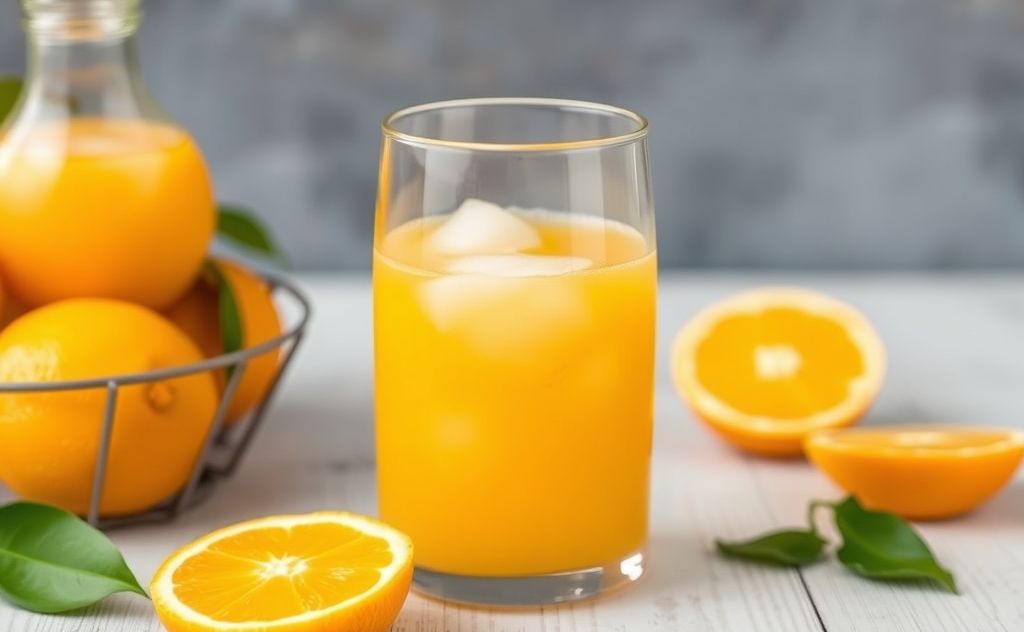 Heart health boost from fresh orange juice