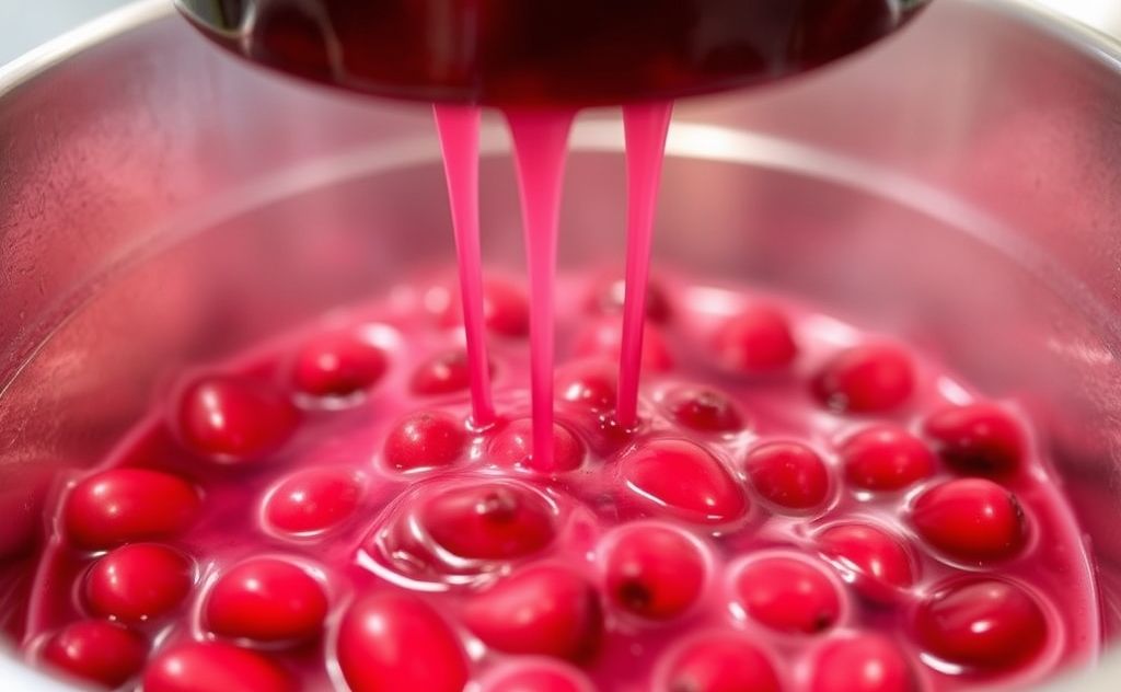 Heat effects on cranberry juice extraction