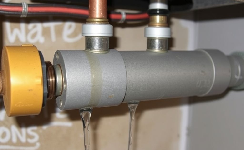Heat exchanger leaking water from tankless unit