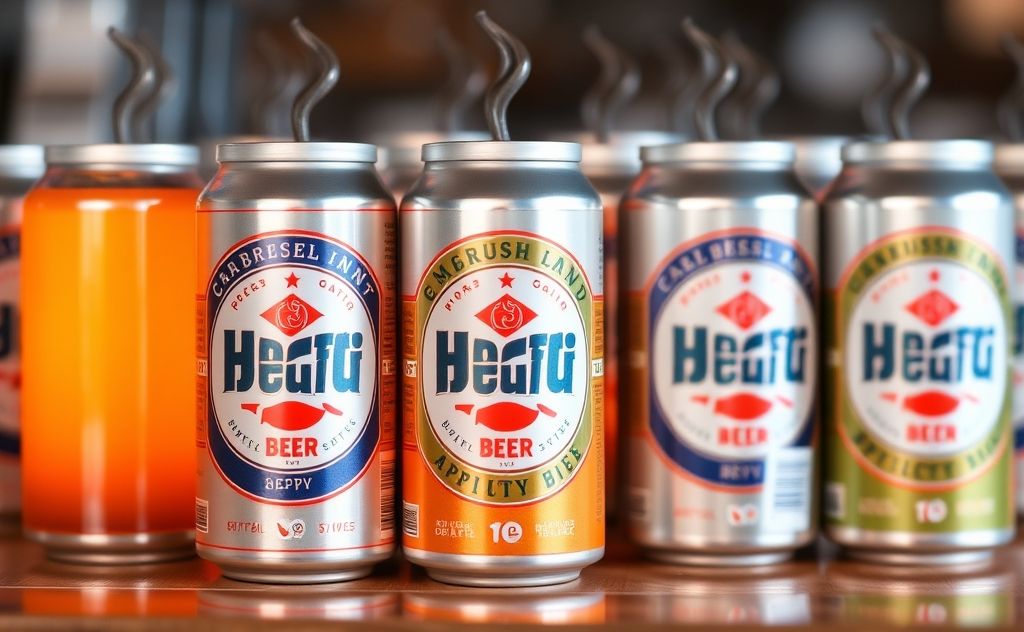 Heat impact on canned beer quality