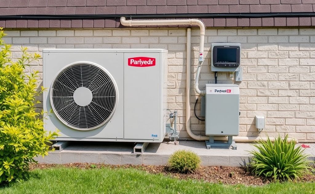 Heat pump HVAC with variable speed technology