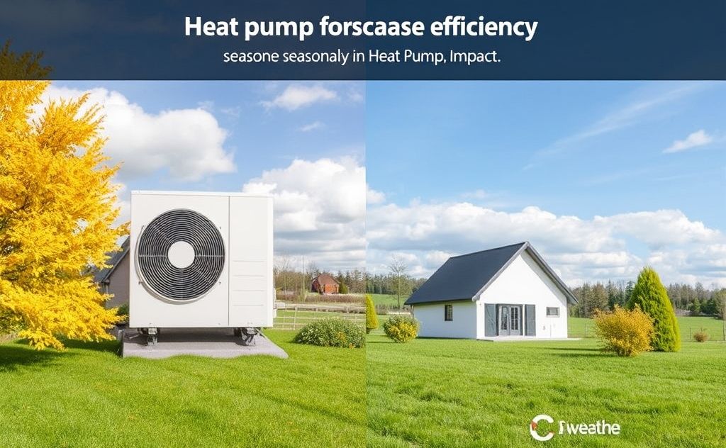 Heat pump efficiency seasonal energy impact
