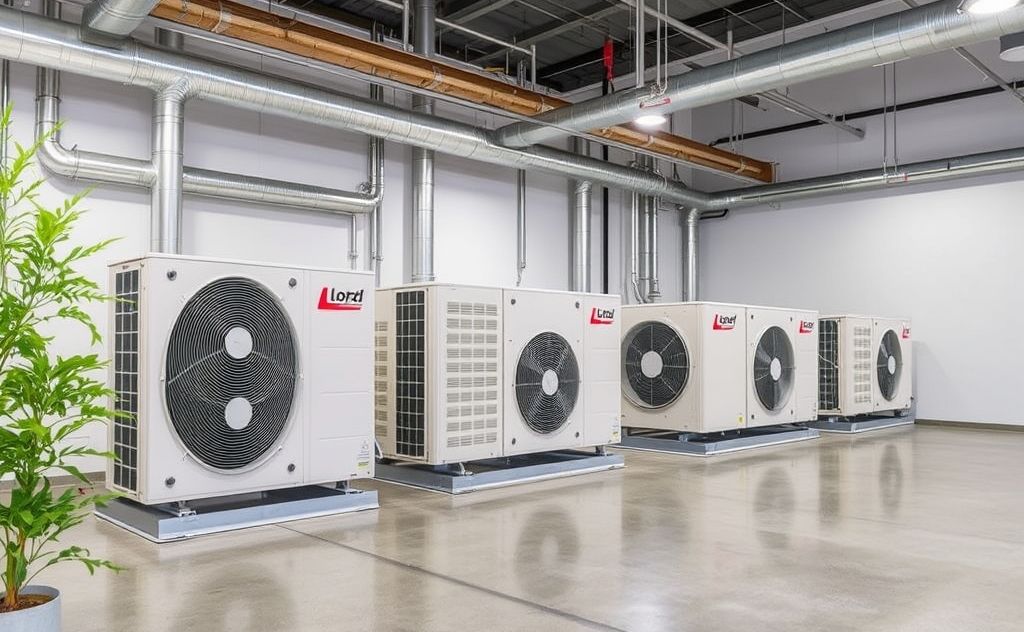 Heat pumps enhancing efficiency in commercial HVAC systems