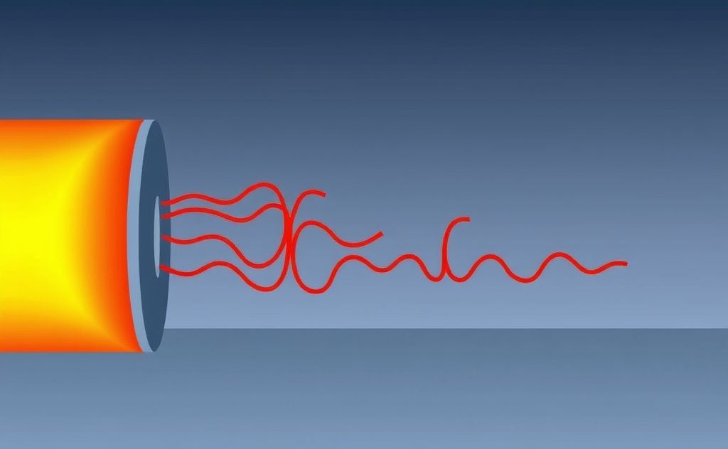 Heat transfer through convection and radiation
