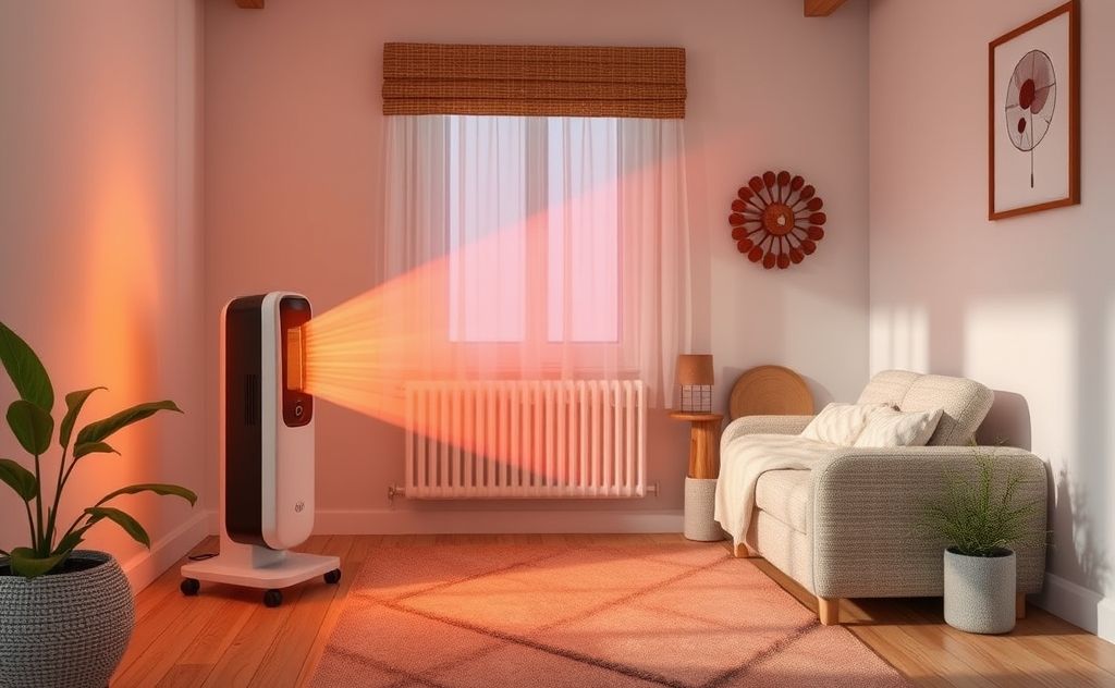 Heater effects on health and comfort indoors