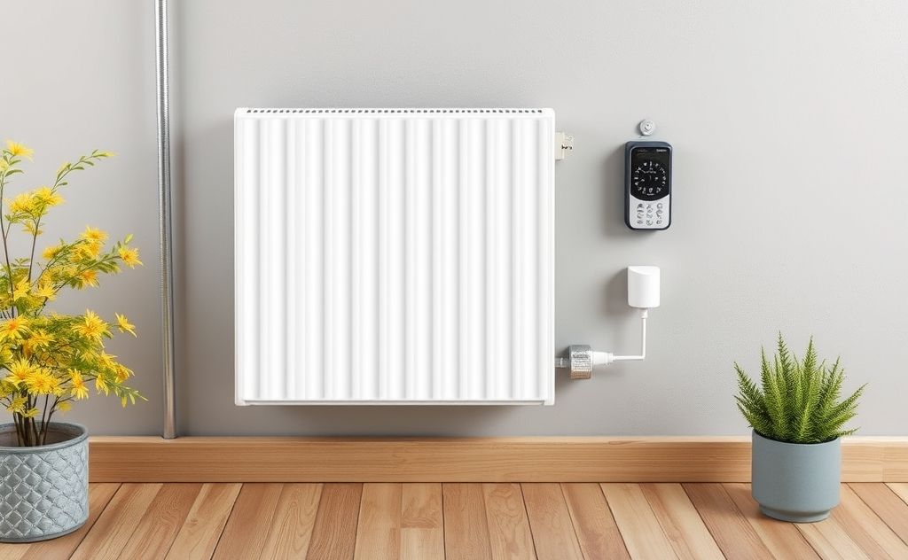 Heater installation for simple maintenance
