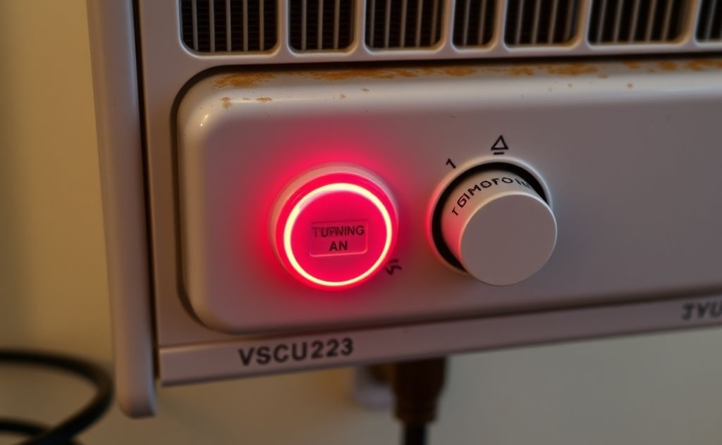Heater not turning on, check common issues.