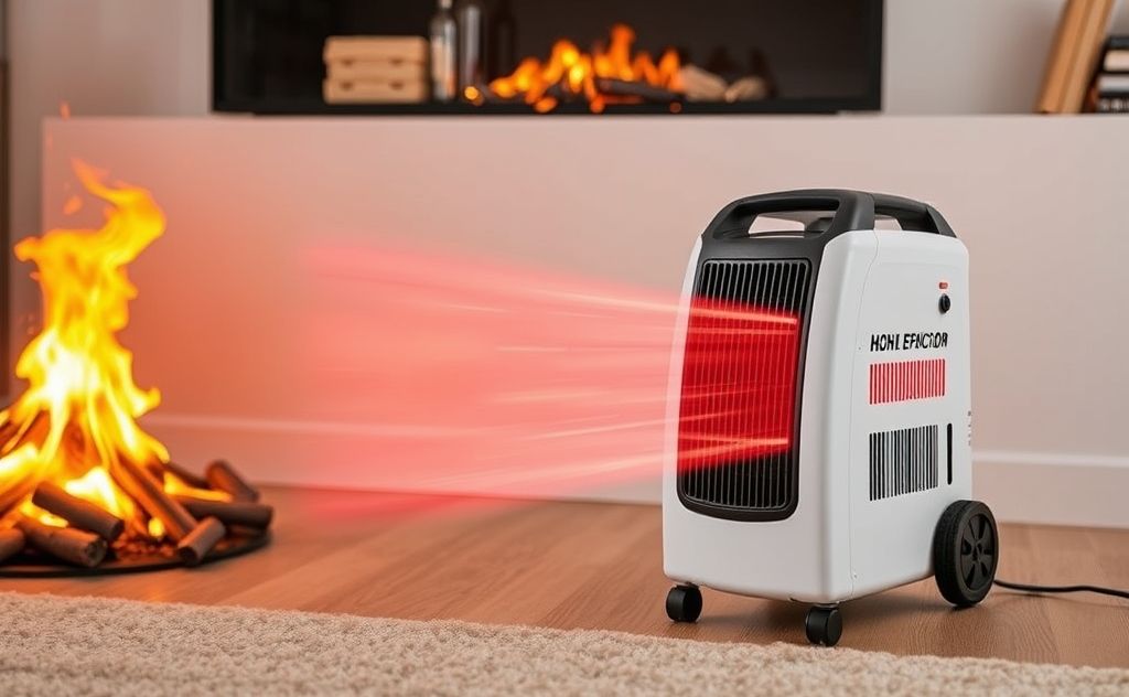 Heating efficiency power for oil portable heater