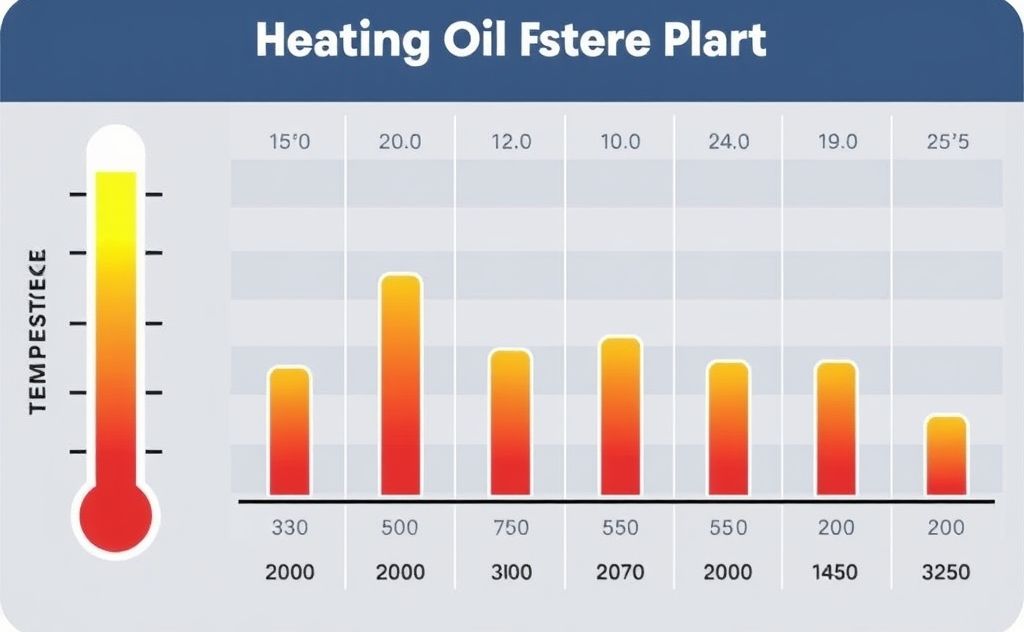 Heating oil freeze point temperature chart