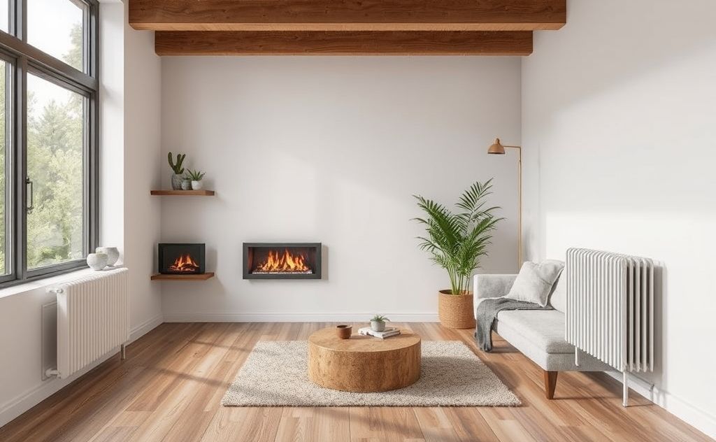 Heating solutions blend seamlessly with modern interiors
