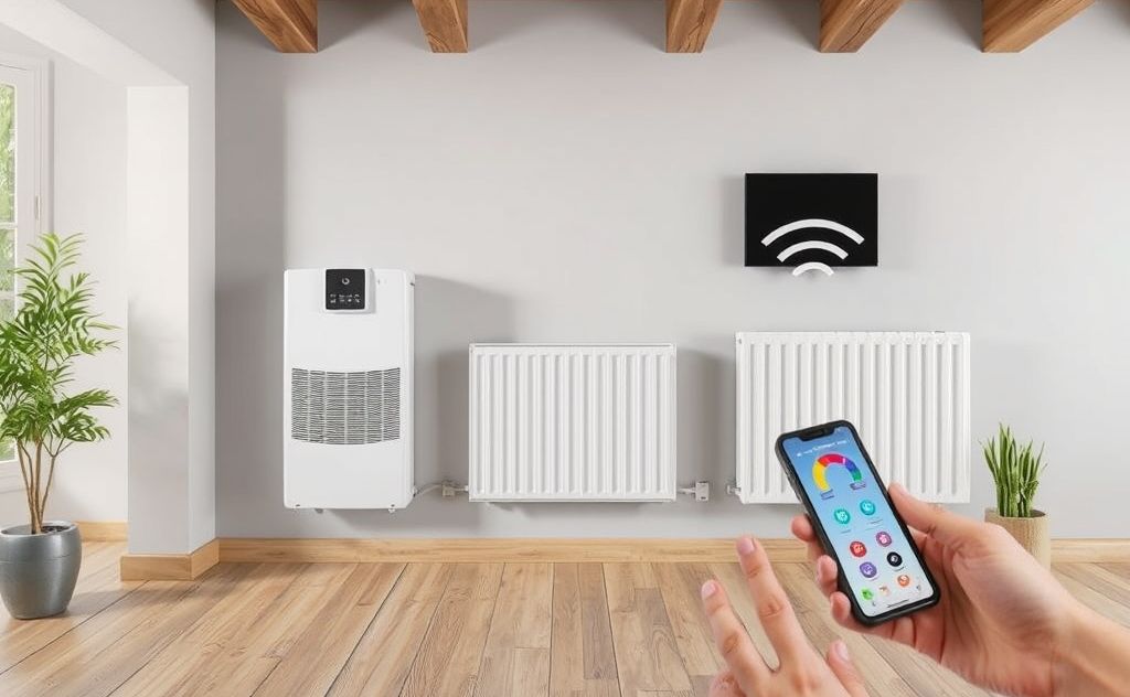Heating systems with remote control compatibility
