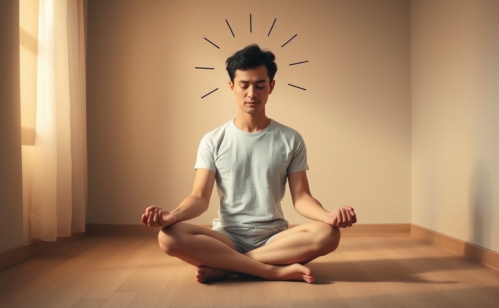 Heavy head sensation after meditation causes