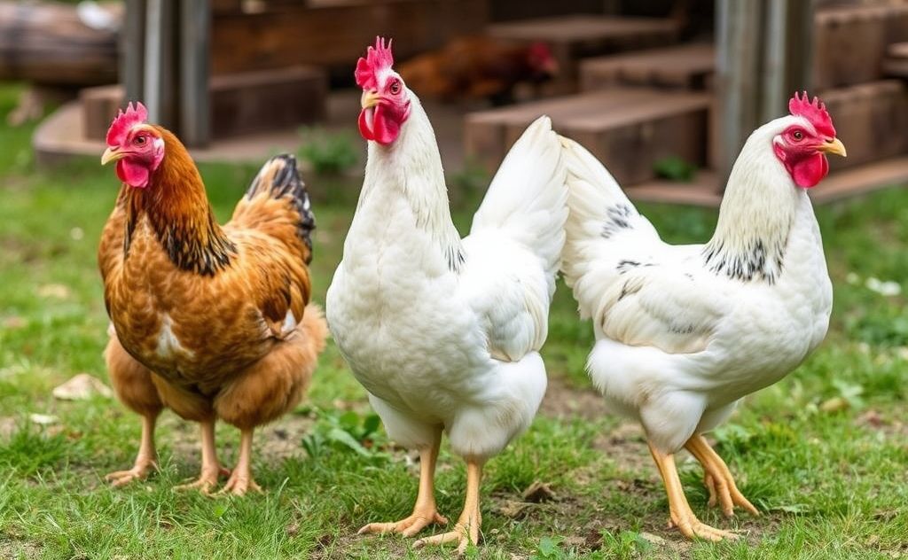 Heritage chicken breeds ideal for meat production