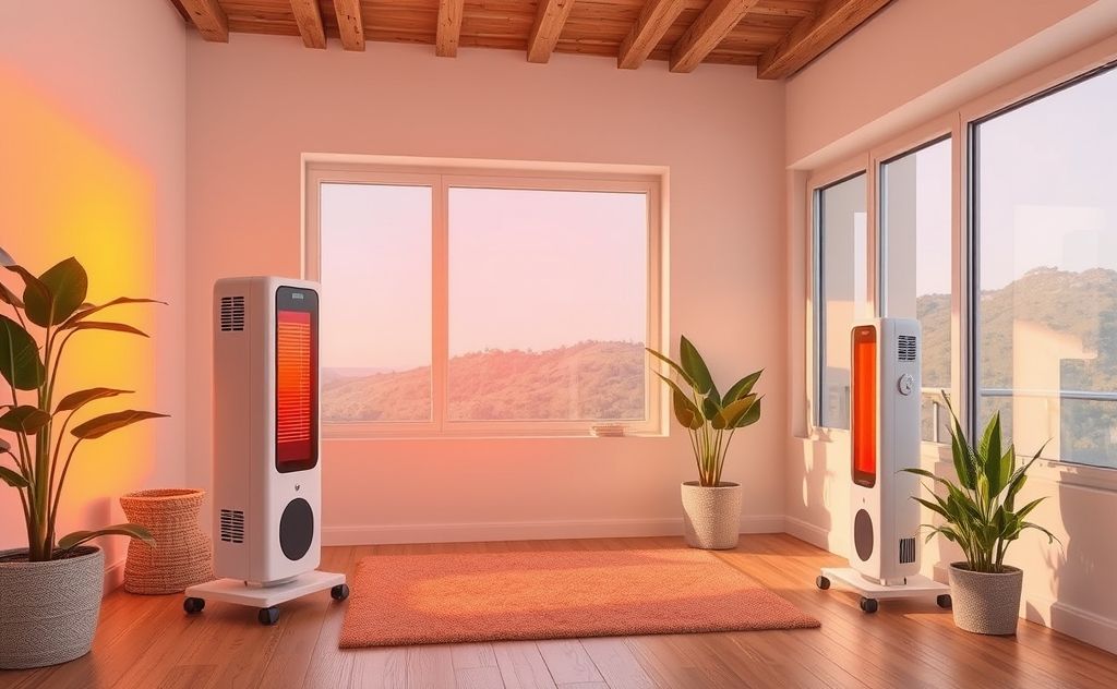 High energy efficiency heaters enhance environment.