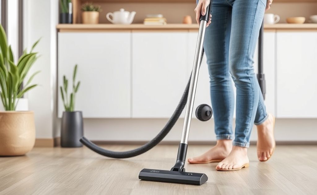 High power vacuum cleaner for home use