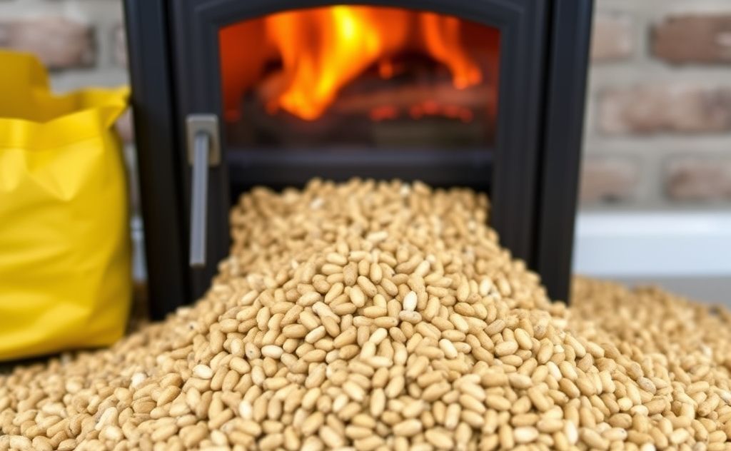 High-quality pellets enhance pellet stove efficiency