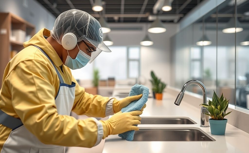 High-touch areas require deep cleaning focus