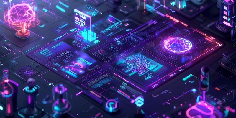 واجهة مقارنة ثلاثية الأبعاد لأدوات الكتابة بالذكاء الاصطناعي تعرض معايير متعددة لمساعدة المستخدم في اتخاذ القرار الأمثل.