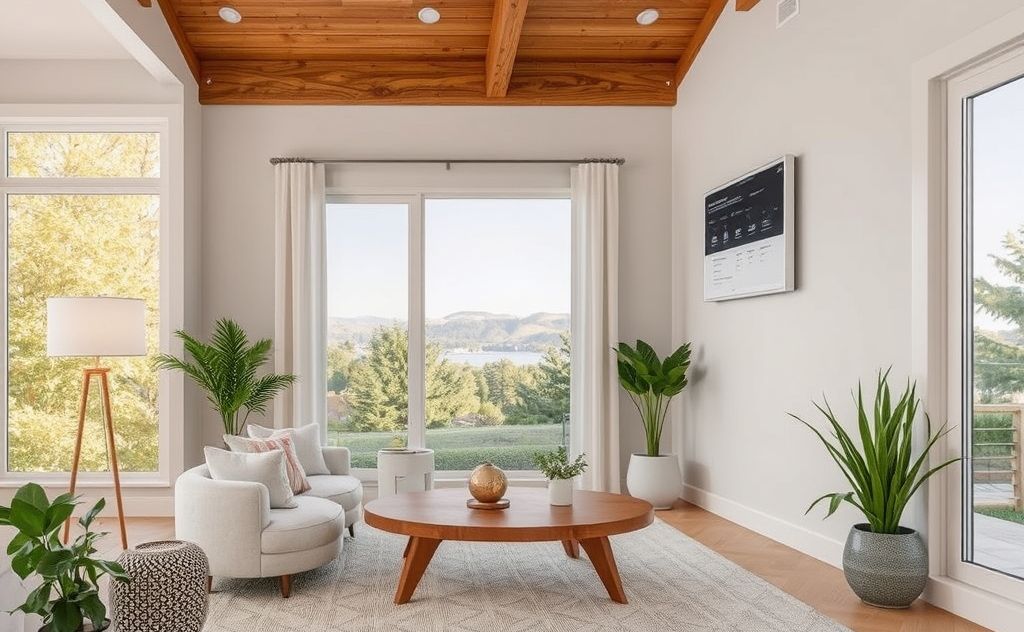 Home comfort through seasonal temperature control