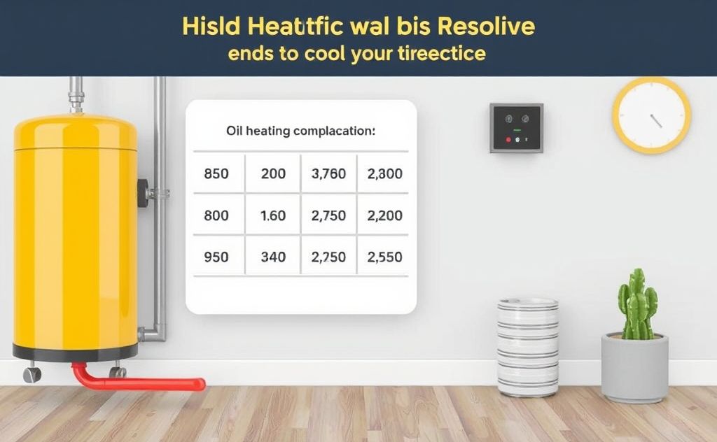 Home heating oil usage calculation for your needs.