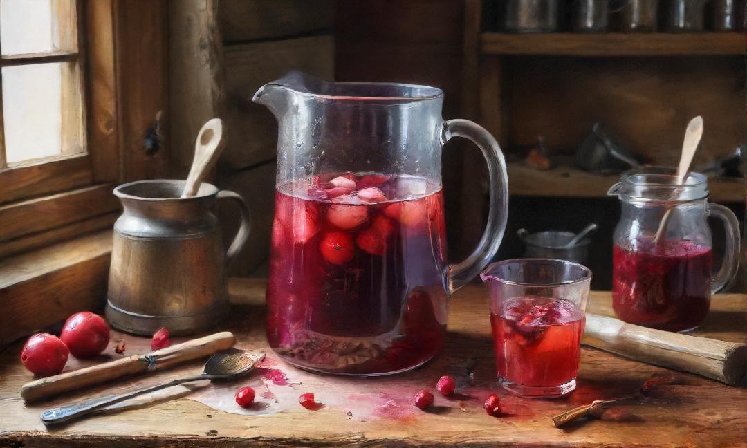Home methods for extracting cranberry juice