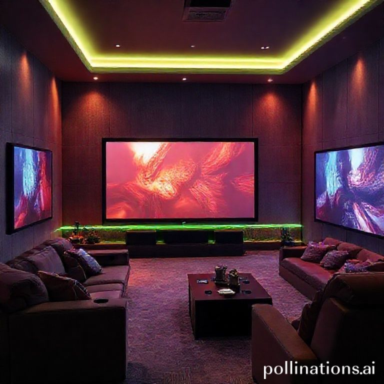 홈시어터 스마트조명 영화 장르별 설정 추천