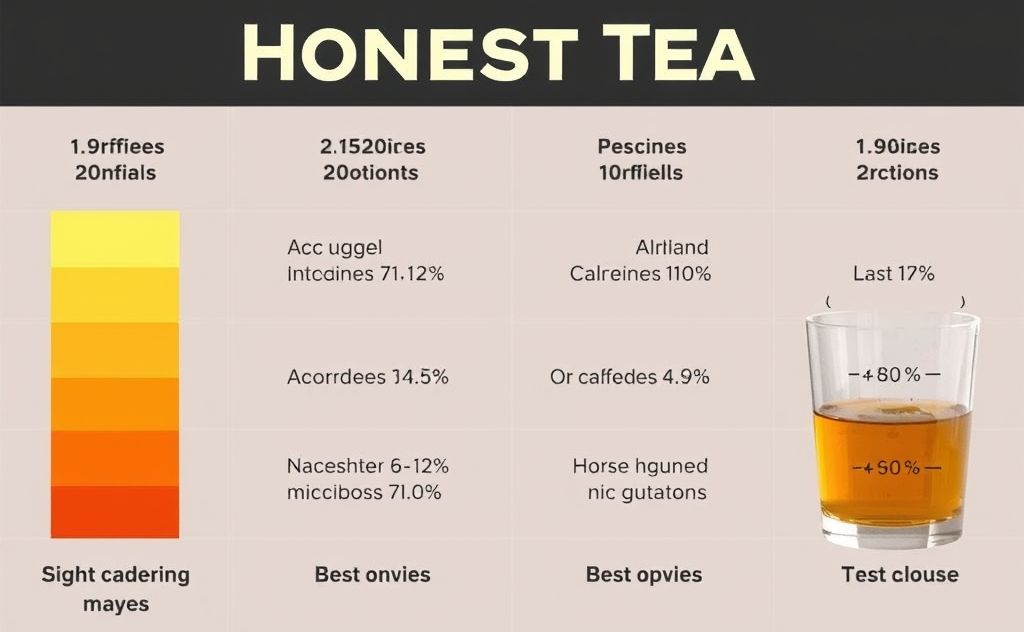 Honest Tea caffeine levels explained clearly
