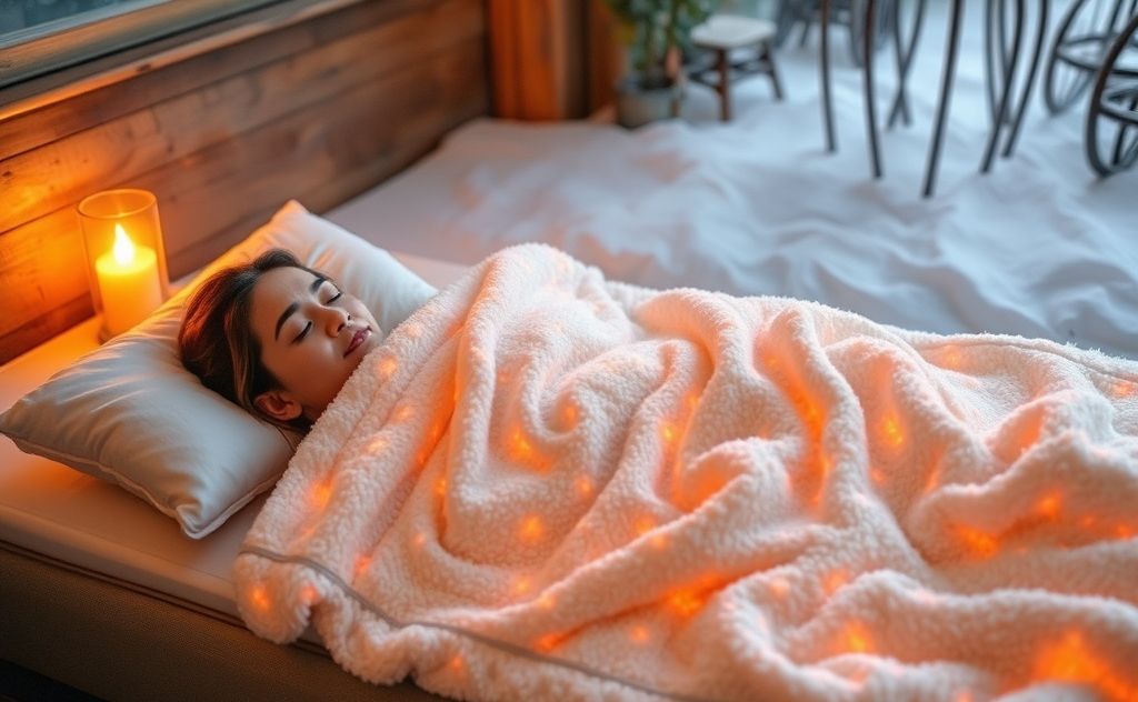 Hot water blankets provide warmth and comfort