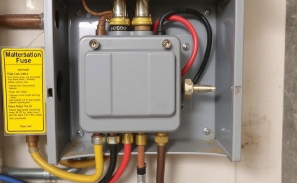 Hot water heater fuse box issues and solutions