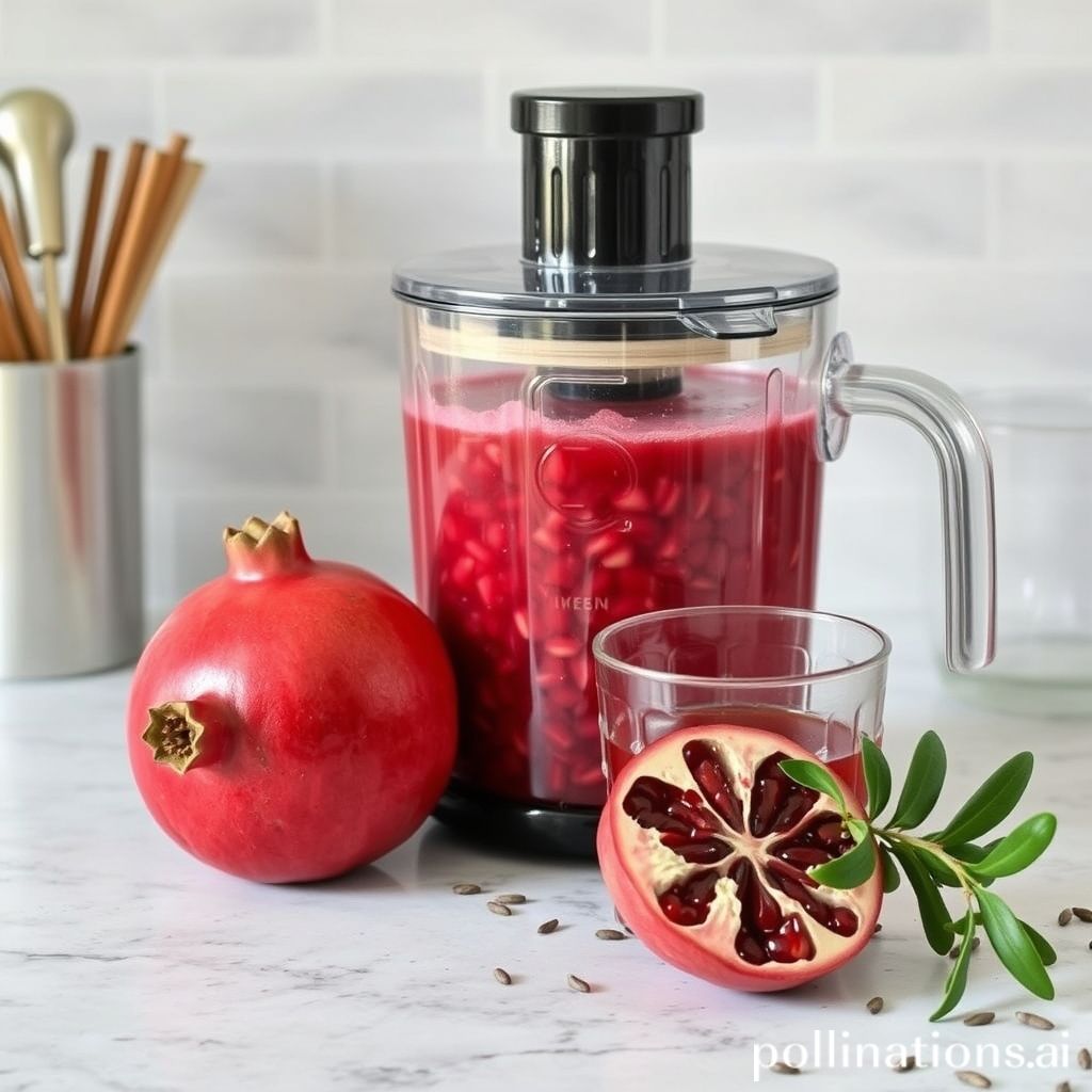 How To Juice Pomegranate In A Juicer?