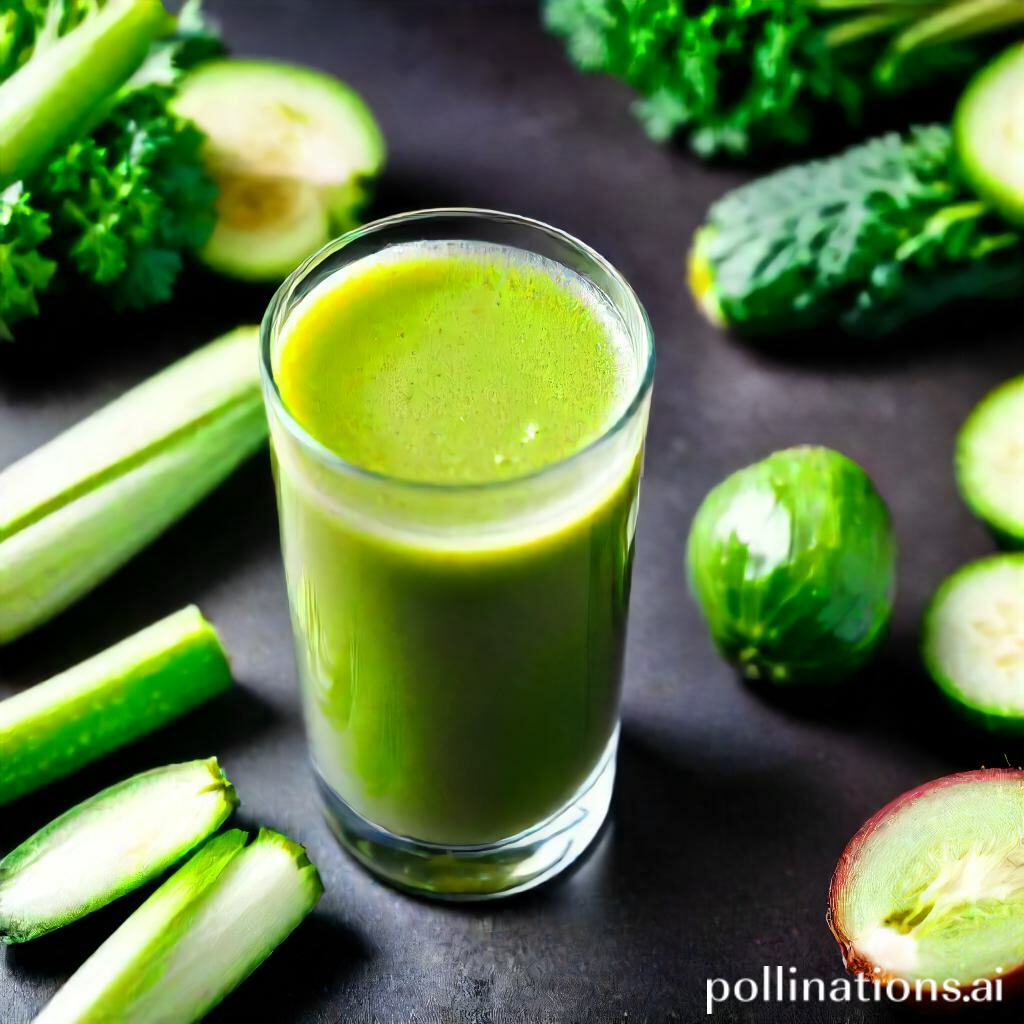 Celery Juice: Boosting Liver Health Through Detoxification and Antioxidants