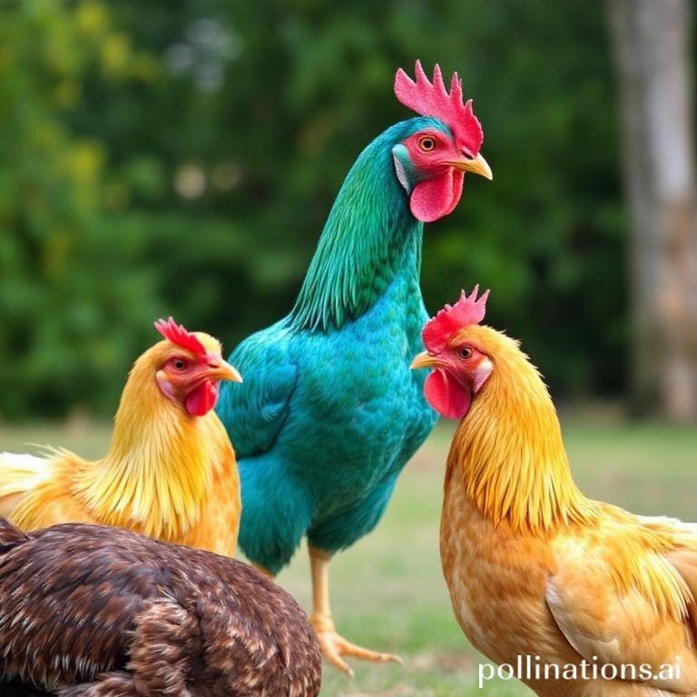 Chickens & color perception