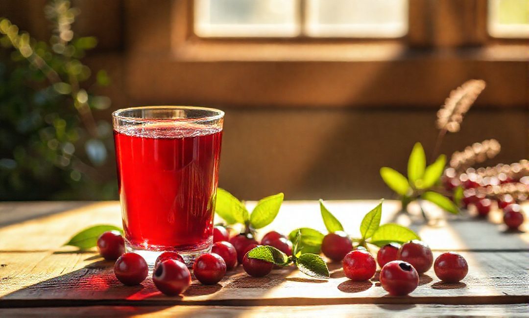 How cranberry juice aids urinary health