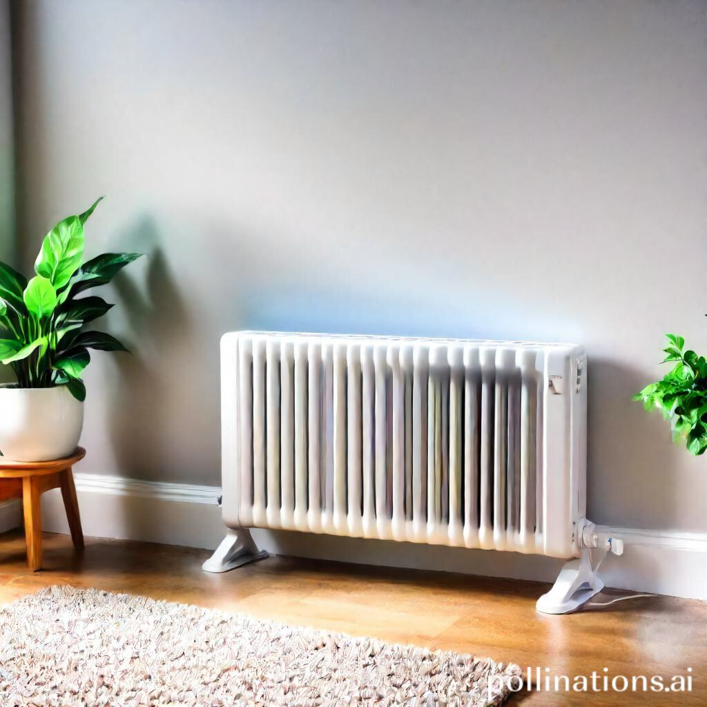 How do electric heater types contribute to sustainability?