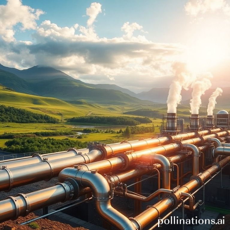 How do geothermal systems contribute to emission reduction?