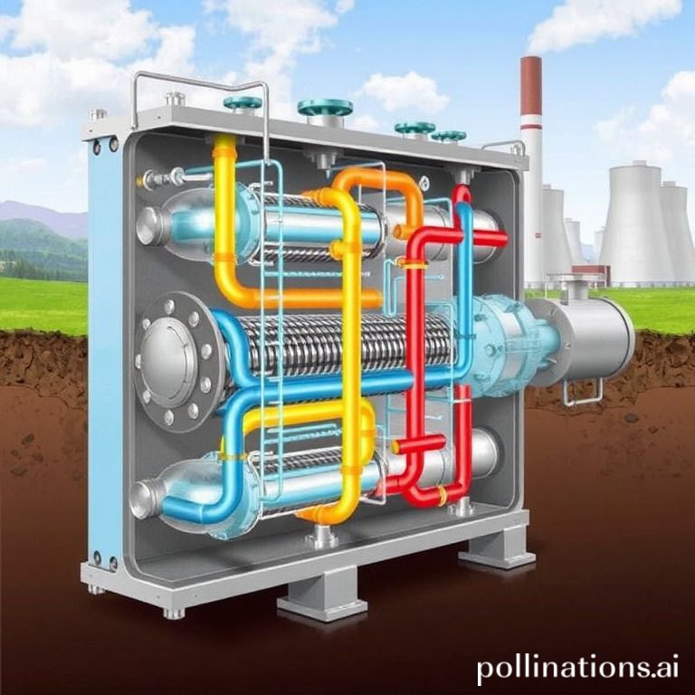 How do heat exchangers work in geothermal systems?