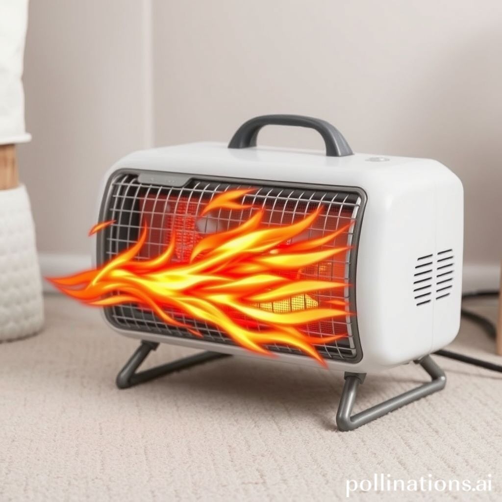 How does a portable heater work?