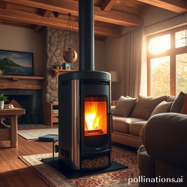 How does automatic ignition work in pellet stoves