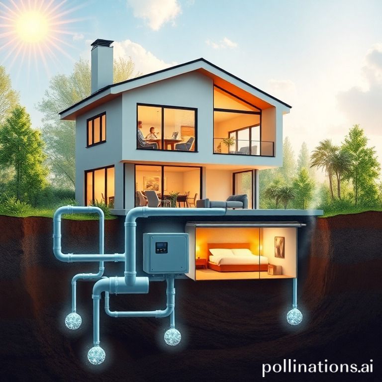 How does geothermal heating work?