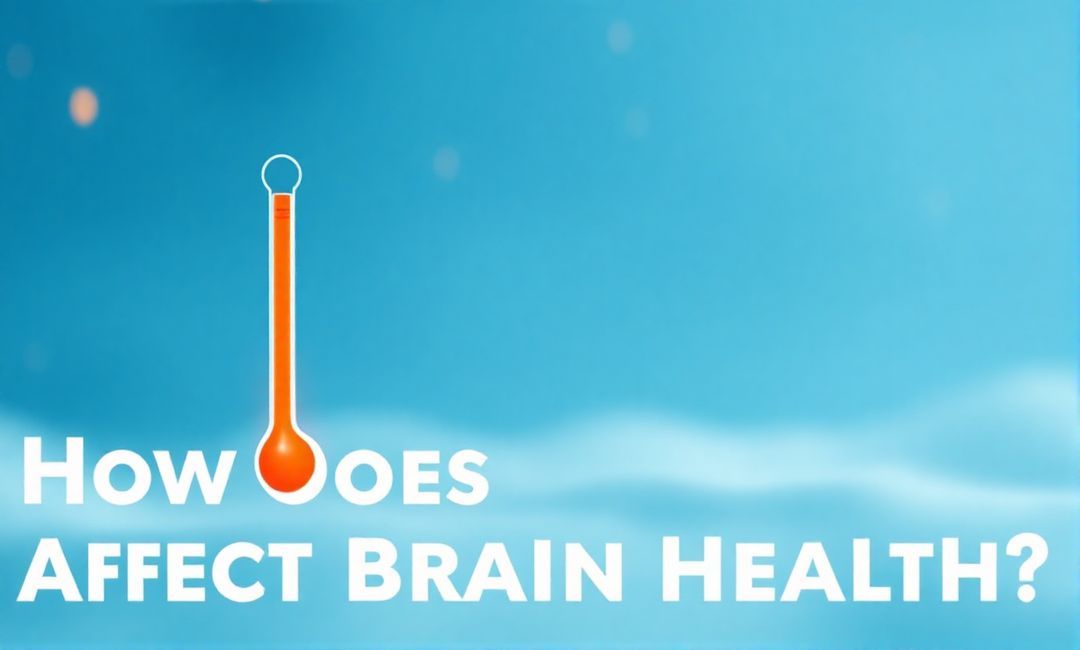 How does temperature affect brain health