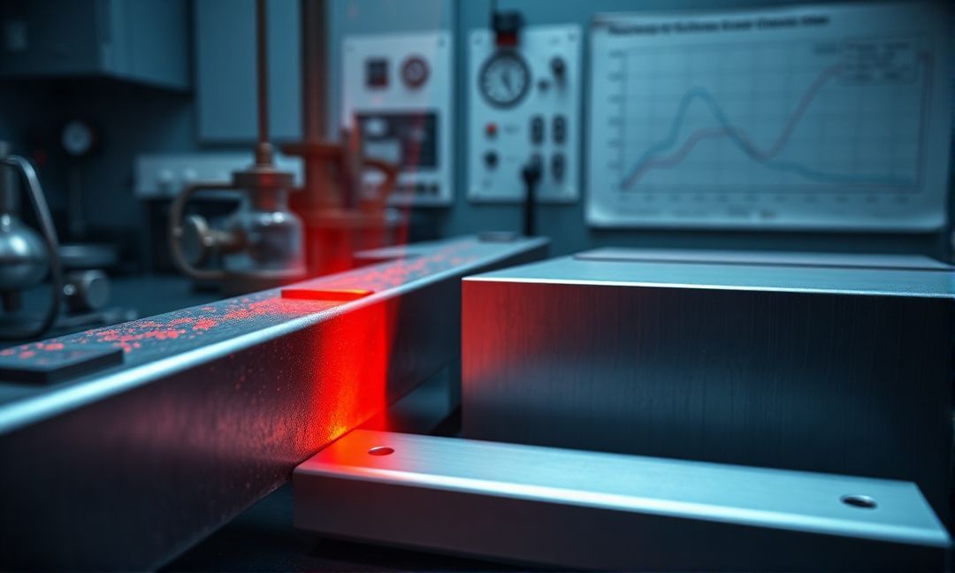 How does temperature affect metal strength