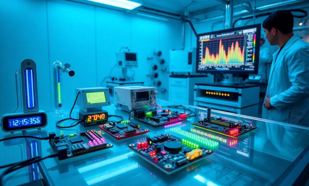 How does temperature change affect electronics