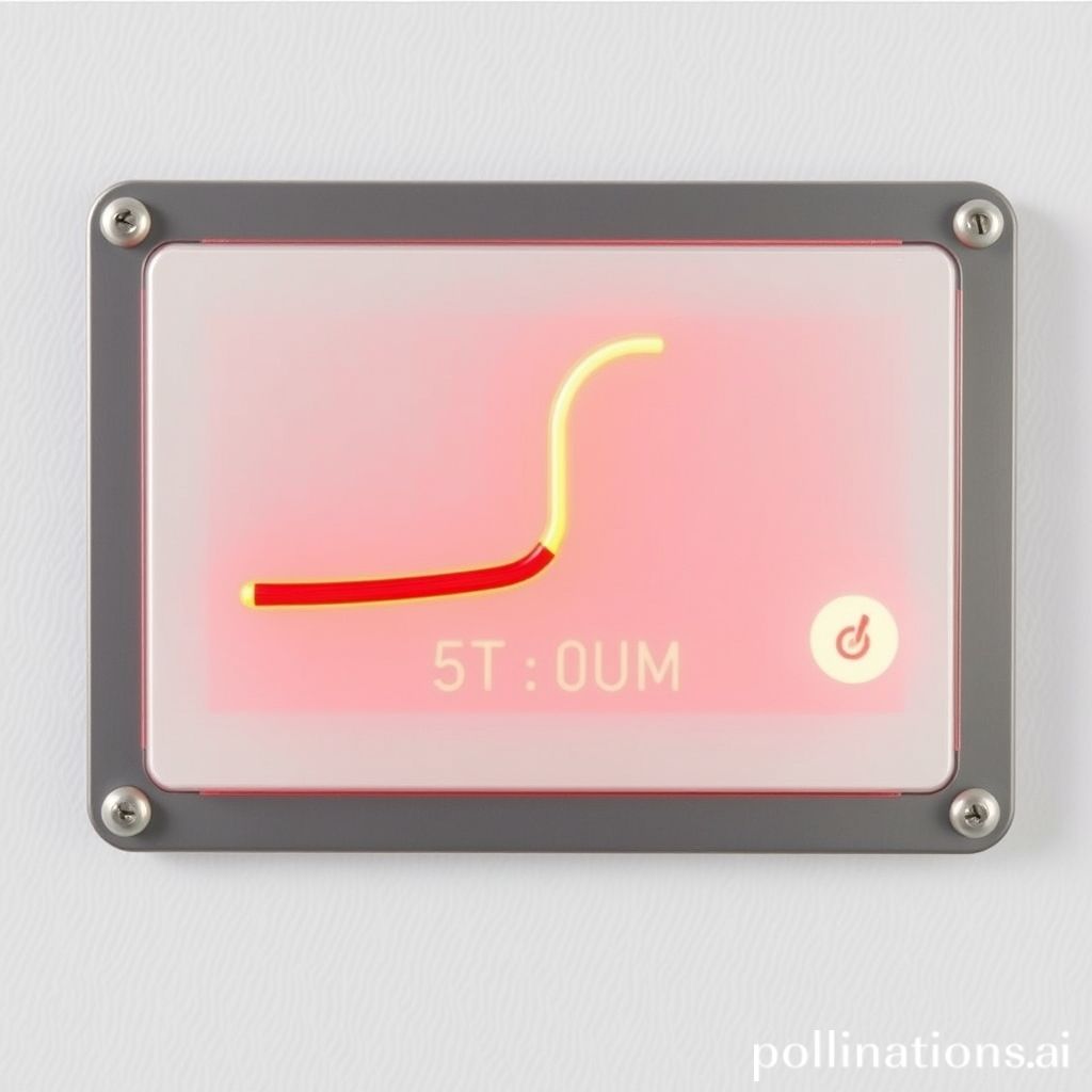 How does temperature control work in a radiant heater?