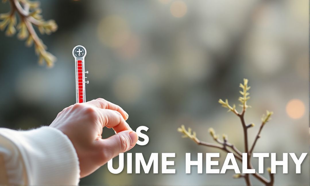 How does temperature impact immune health