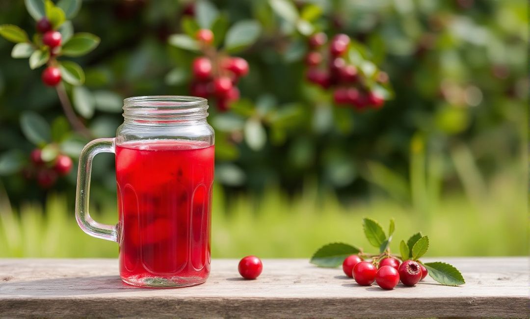 How is cranberry juice extracted naturally